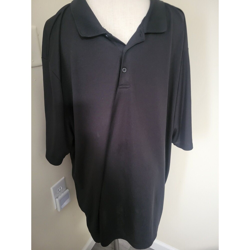 Mens Polyester Polo Shirt Landmark‎ Buttons Collared Solid Short Sleeve 5XL